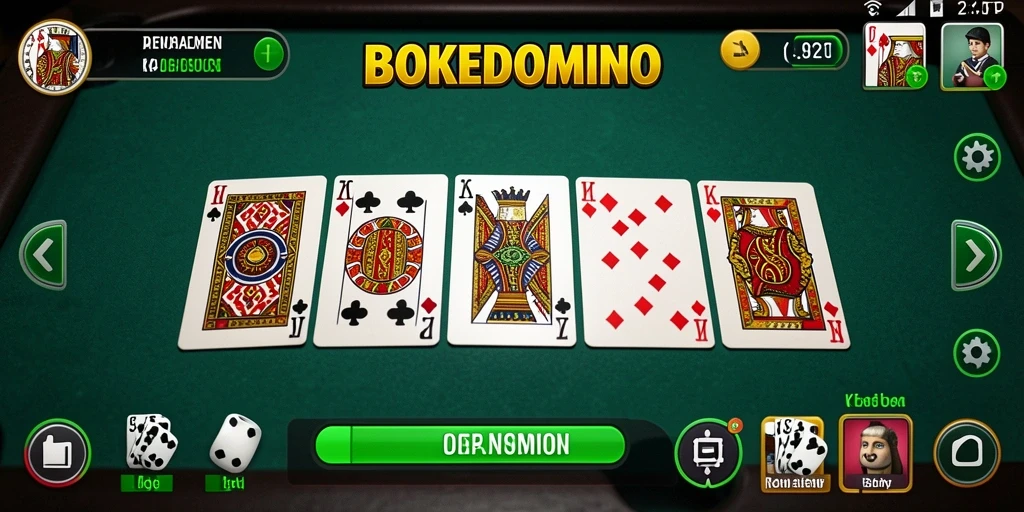 Gameplay menarik dan seru di BOKEDOMINO.
