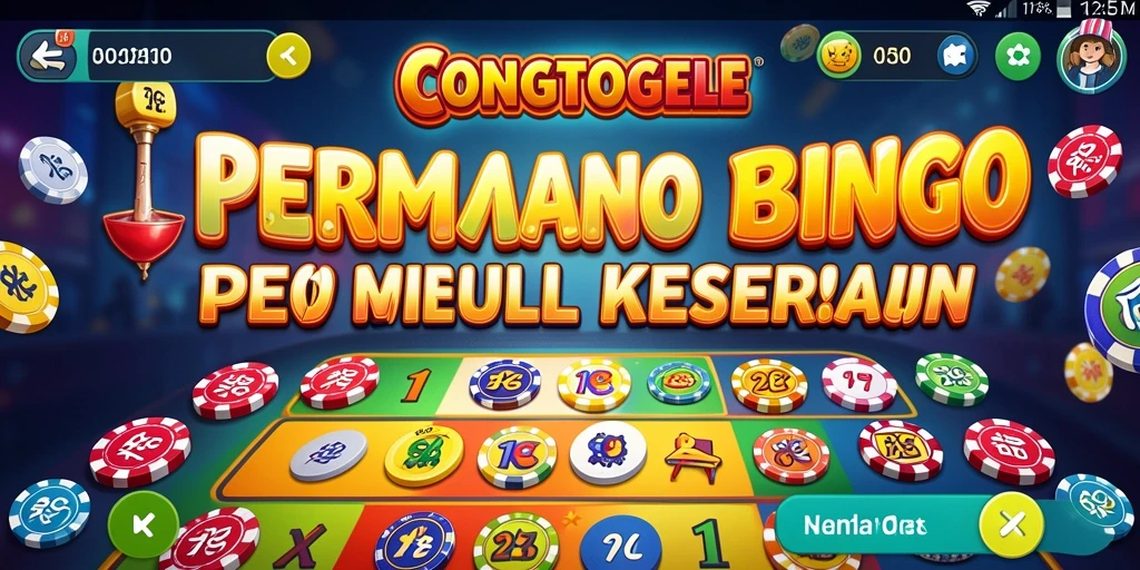 Tampilan gameplay seru dan tantangan dari CONGTOGEL Bingo.