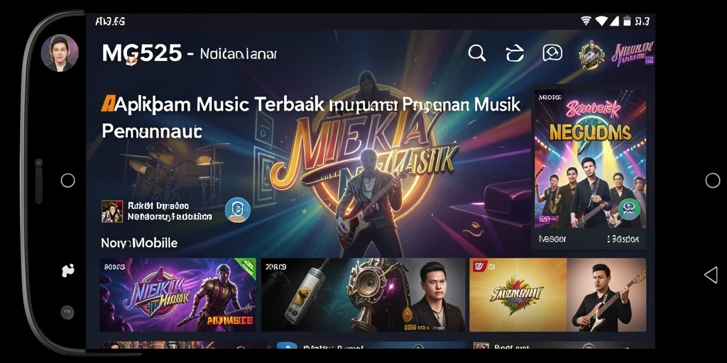Tampilan gameplay MG525 yang menampilkan fitur interaktif dan grafik menarik.