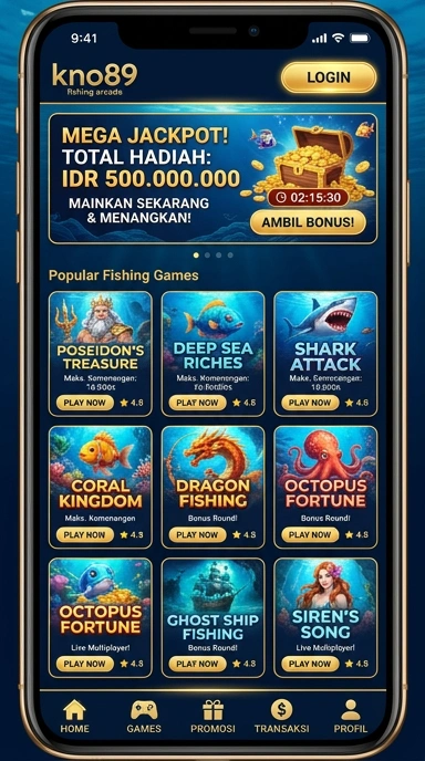 Penggunaan aplikasi kno89 di perangkat Android dengan desain yang user-friendly.